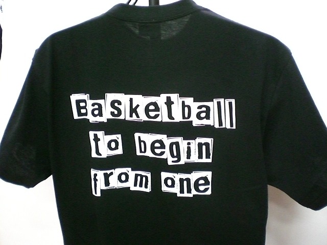 チームTシャツ・ウェア お客様の写真と声 : Basketball to begin from one  様